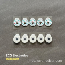 Prueba médica de tórax Electrodo de ECG Electrodo